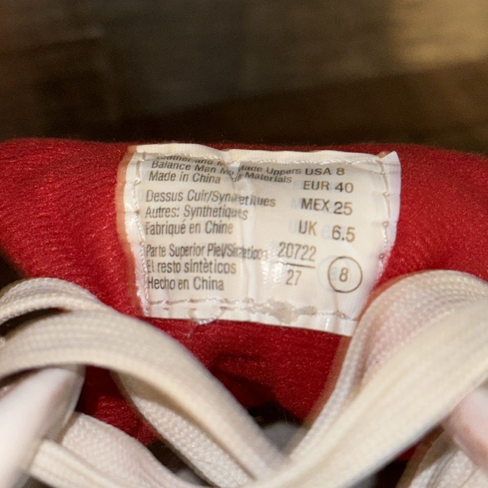 CROSS TREKKER leather Collection Sneakers- size 8 - Picture 11 of 11